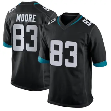 Nike Jaylon Moore Youth Game Jacksonville Jaguars Black Jersey