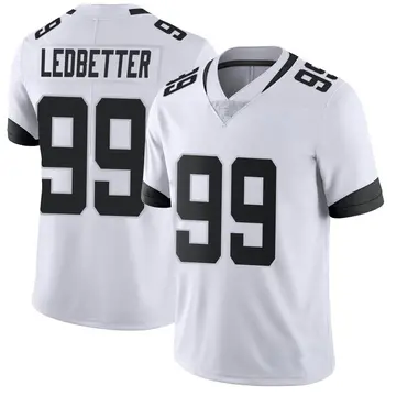 Nike Jeremiah Ledbetter Men's Limited Jacksonville Jaguars White Vapor Untouchable Jersey