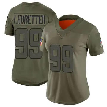 Nike Jeremiah Ledbetter Women's Limited Jacksonville Jaguars Camo 2019 Salute to Service Jersey