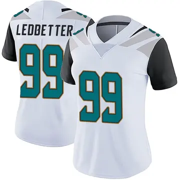 Nike Jeremiah Ledbetter Women's Limited Jacksonville Jaguars White Vapor Untouchable Jersey