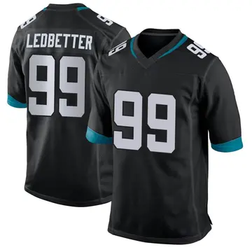 Nike Jeremiah Ledbetter Youth Game Jacksonville Jaguars Black Jersey