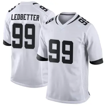 Nike Jeremiah Ledbetter Youth Game Jacksonville Jaguars White Jersey