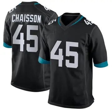 Nike K'Lavon Chaisson Men's Game Jacksonville Jaguars Black Jersey