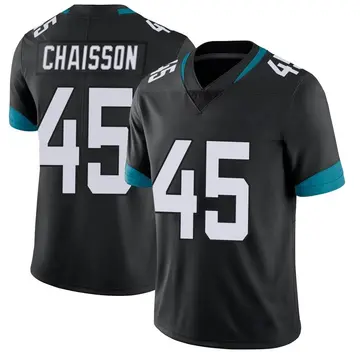 Nike K'Lavon Chaisson Men's Limited Jacksonville Jaguars Black Vapor Untouchable Jersey