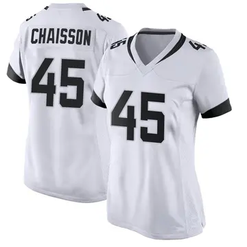 Nike K'Lavon Chaisson Women's Game Jacksonville Jaguars White Jersey