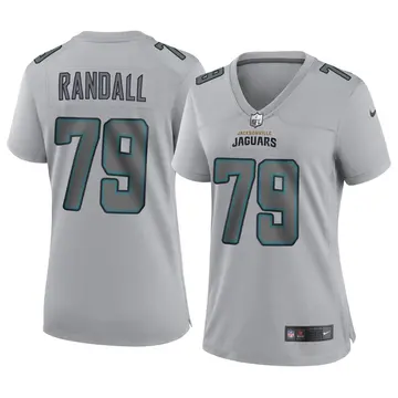 Nike Kenny Randall Women's Game Jacksonville Jaguars Gray Atmosphere Fashion Jersey