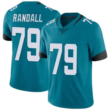 Nike Kenny Randall Youth Limited Jacksonville Jaguars Teal Vapor Untouchable Jersey