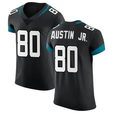 Nike Kevin Austin Jr. Men's Elite Jacksonville Jaguars Black Vapor Untouchable Jersey