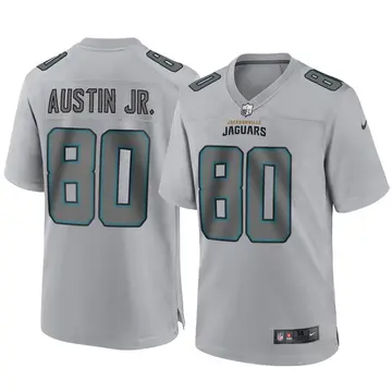 Nike Kevin Austin Jr. Men's Game Jacksonville Jaguars Gray Atmosphere Fashion Jersey