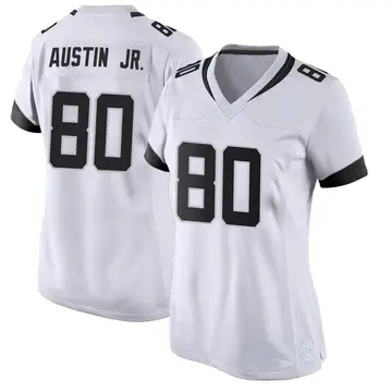 Nike Kevin Austin Jr. Women's Game Jacksonville Jaguars White Jersey