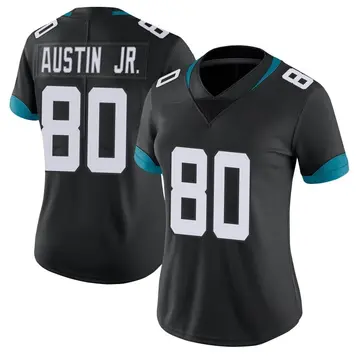 Nike Kevin Austin Jr. Women's Limited Jacksonville Jaguars Black Vapor Untouchable Jersey