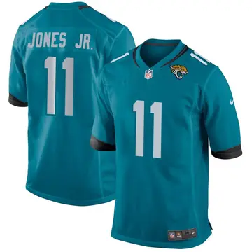 Nike Marvin Jones Jr. Men's Game Jacksonville Jaguars Teal Jersey