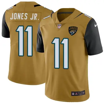 Nike Marvin Jones Jr. Men's Limited Jacksonville Jaguars Gold Color Rush Vapor Untouchable Jersey