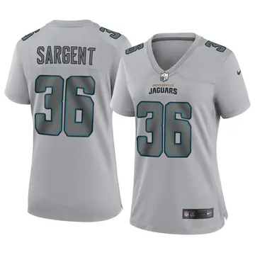 Nike Mekhi Sargent Women's Game Jacksonville Jaguars Gray Atmosphere Fashion Jersey