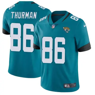 Nike Nick Thurman Men's Limited Jacksonville Jaguars Teal Vapor Untouchable Jersey