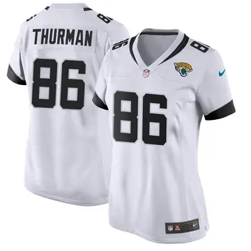 Nike Nick Thurman Women's Game Jacksonville Jaguars White Jersey