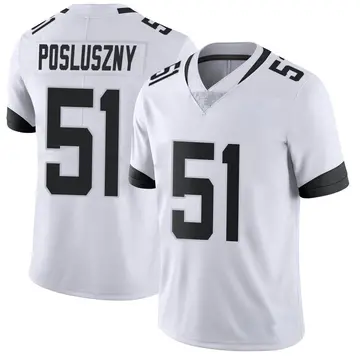 Nike Paul Posluszny Men's Limited Jacksonville Jaguars White Vapor Untouchable Jersey