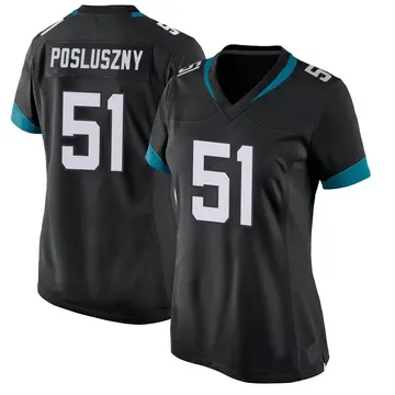 Nike Paul Posluszny Women's Game Jacksonville Jaguars Black Jersey