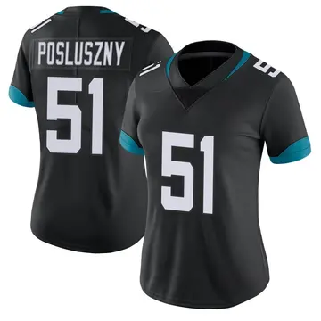 Nike Paul Posluszny Women's Limited Jacksonville Jaguars Black Vapor Untouchable Jersey