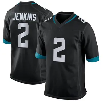 Nike Rayshawn Jenkins Men's Game Jacksonville Jaguars Black Jersey