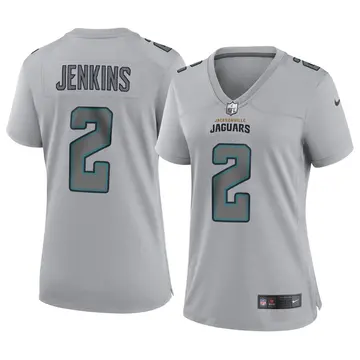 Nike Rayshawn Jenkins Women's Game Jacksonville Jaguars Gray Atmosphere Fashion Jersey