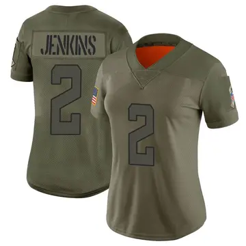 Nike Rayshawn Jenkins Women's Limited Jacksonville Jaguars Camo 2019 Salute to Service Jersey