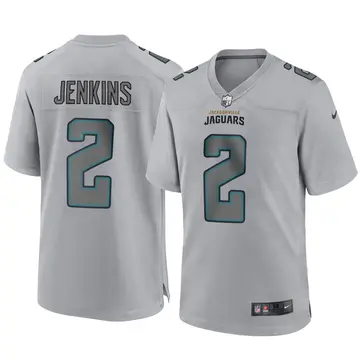 Nike Rayshawn Jenkins Youth Game Jacksonville Jaguars Gray Atmosphere Fashion Jersey