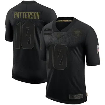 Nike Riley Patterson Youth Limited Jacksonville Jaguars Black 2020 Salute To Service Jersey