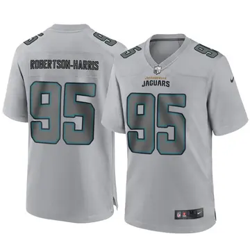 Nike Roy Robertson-Harris Men's Game Jacksonville Jaguars Gray Atmosphere Fashion Jersey