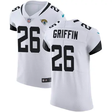 Nike Shaquill Griffin Men's Elite Jacksonville Jaguars White Vapor Untouchable Road Jersey