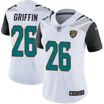 Nike Shaquill Griffin Women's Limited Jacksonville Jaguars White Vapor Untouchable Jersey