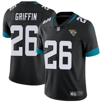 Nike Shaquill Griffin Youth Limited Jacksonville Jaguars Black Vapor Untouchable Jersey