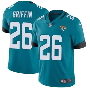 Nike Shaquill Griffin Youth Limited Jacksonville Jaguars Teal Vapor Untouchable Jersey