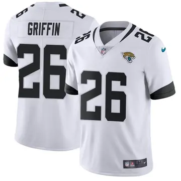 Nike Shaquill Griffin Youth Limited Jacksonville Jaguars White Vapor Untouchable Jersey