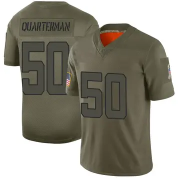 Nike Shaquille Quarterman Men's Limited Jacksonville Jaguars Camo 2019 Salute to Service Jersey