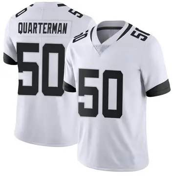 Nike Shaquille Quarterman Men's Limited Jacksonville Jaguars White Vapor Untouchable Jersey