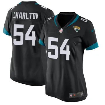 Nike Taco Charlton Women's Game Jacksonville Jaguars Black Jersey
