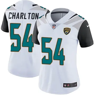 Nike Taco Charlton Women's Limited Jacksonville Jaguars White Vapor Untouchable Jersey