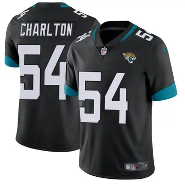 Nike Taco Charlton Youth Limited Jacksonville Jaguars Black Vapor Untouchable Jersey