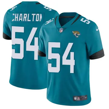 Nike Taco Charlton Youth Limited Jacksonville Jaguars Teal Vapor Untouchable Jersey