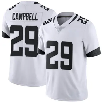 Nike Tevaughn Campbell Men's Limited Jacksonville Jaguars White Vapor Untouchable Jersey