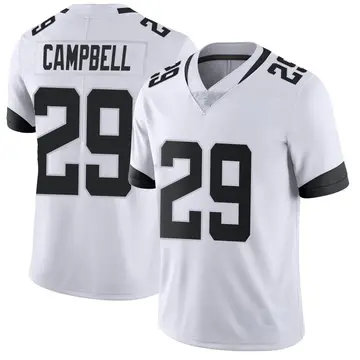 Nike Tevaughn Campbell Youth Limited Jacksonville Jaguars White Vapor Untouchable Jersey