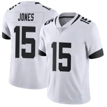 Nike Tim Jones Men's Limited Jacksonville Jaguars White Vapor Untouchable Jersey