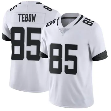 Nike Tim Tebow Men's Limited Jacksonville Jaguars White Vapor Untouchable Jersey