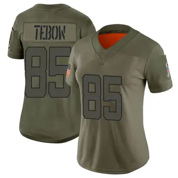 Nike Tim Tebow Women's Limited Jacksonville Jaguars Camo 2019 Salute to Service Jersey