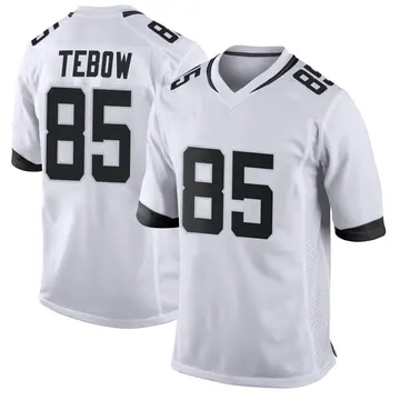 Nike Tim Tebow Youth Game Jacksonville Jaguars White Jersey