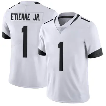 Nike Travis Etienne Jr. Men's Limited Jacksonville Jaguars White Vapor Untouchable Jersey