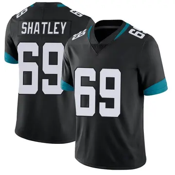 Nike Tyler Shatley Men's Limited Jacksonville Jaguars Black Vapor Untouchable Alternate Jersey