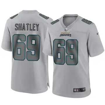 Nike Tyler Shatley Youth Game Jacksonville Jaguars Gray Atmosphere Fashion Jersey