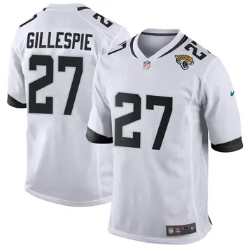 Nike Tyree Gillespie Youth Game Jacksonville Jaguars White Jersey